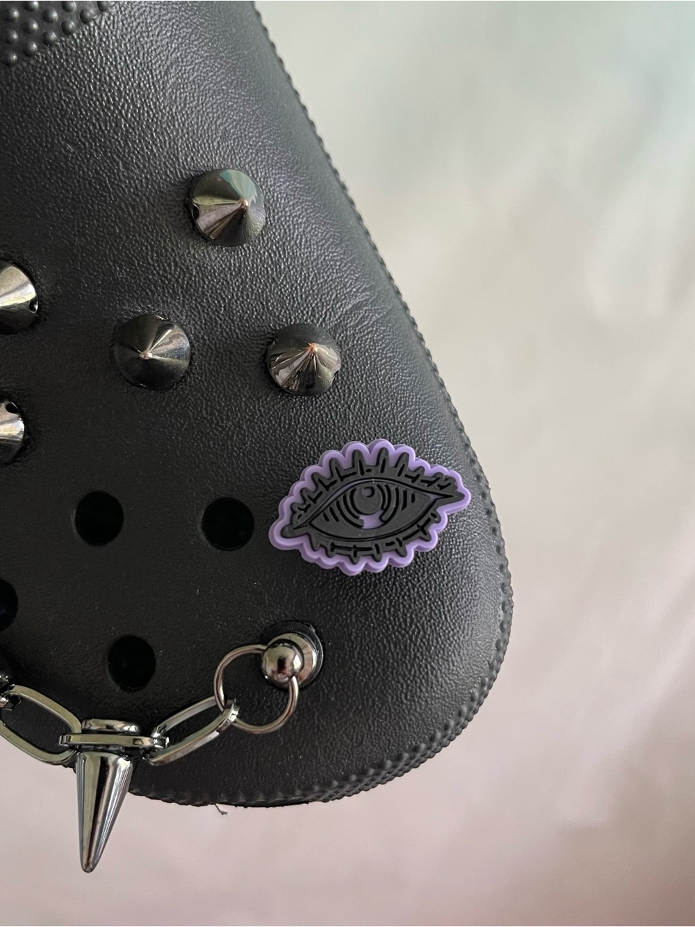Witchy Lavender Eye Crocs Jibbitz Charm